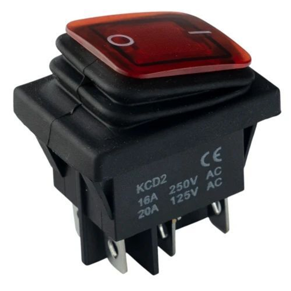 Кнопка клавишная KCD-10