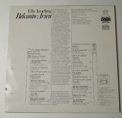 Винтажная виниловая пластинка LP Elly Ameling, Kurt Masur, Gewandhausorchester Leipzig Belcanto Arien (ГДР 1986)