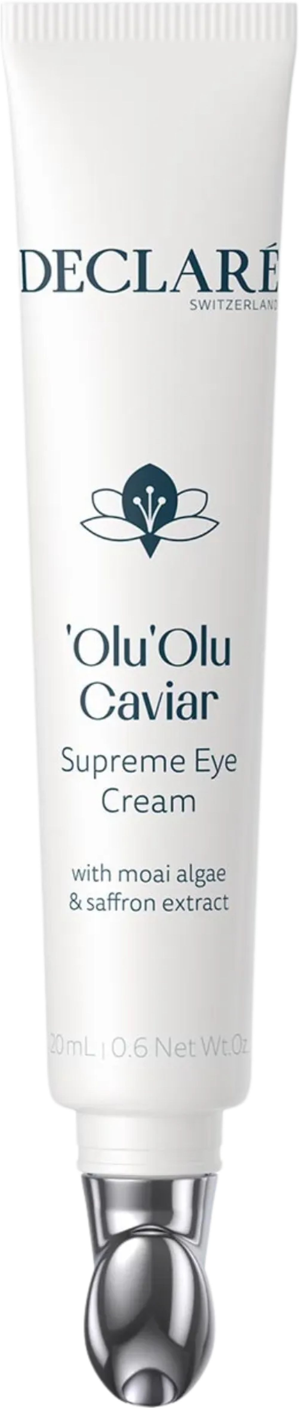 DECLARE Olu'Olu Caviar Supreme Eye Cream | Роскошный восстанавливающий крем с зеленой икрой для области вокруг глаз, 20 мл