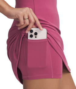 Теннисное платье Under Armour Motion - fuchsia dusk/dark maroon