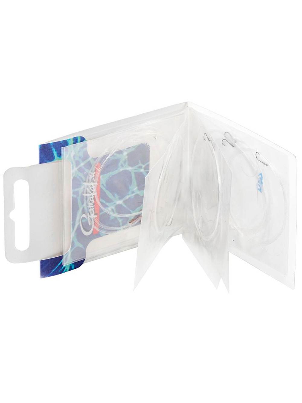 Крючки с поводком Gamakatsu Booklet BREAM 1010R размер 16/0, 12мм 100см (упк.10шт.)