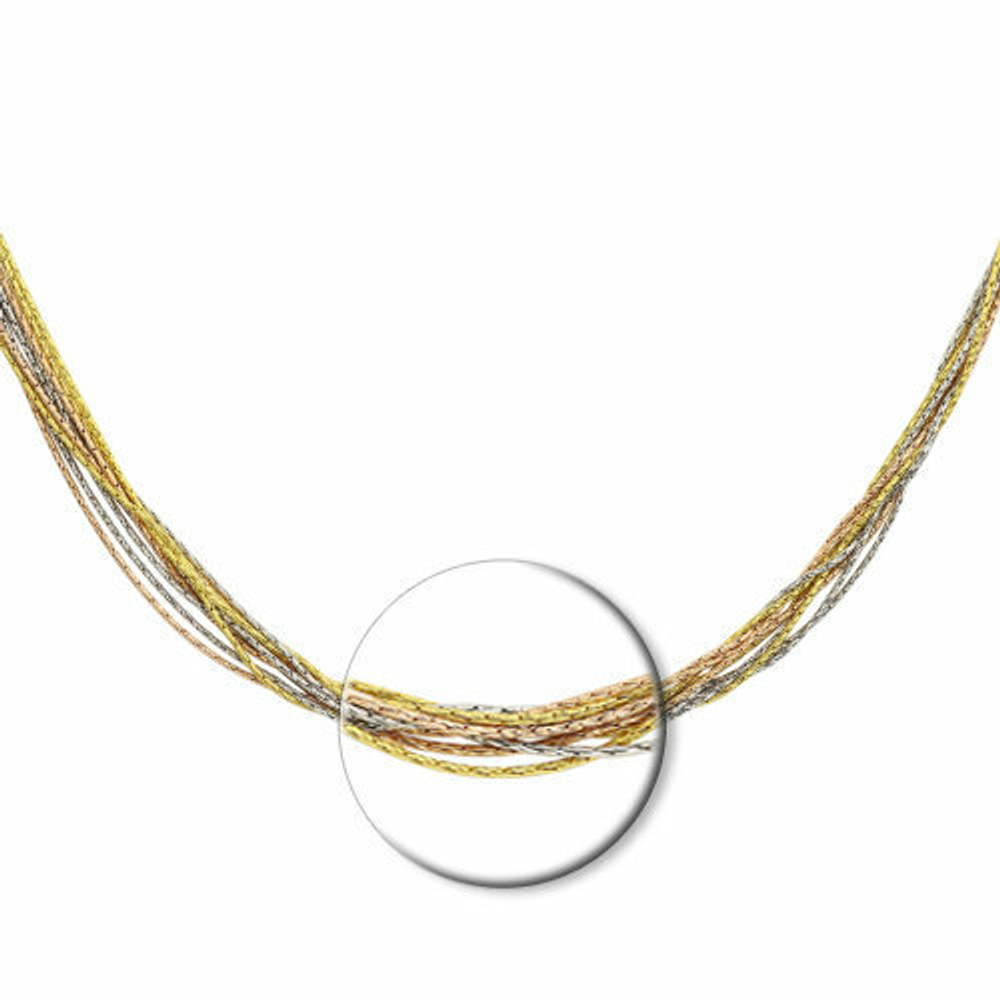 Колье из серебра