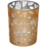 Подсвечник «Зимняя хвоя» 10*12,5 см, Золото