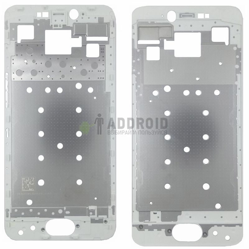 Средняя часть корпуса (рамка) для Meizu Pro 6 White