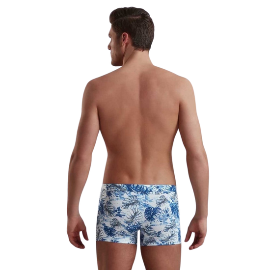 Мужские трусы боксеры белые с принтом Doreanse 1800