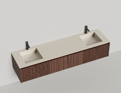 Тумба со столешницей Salini DOMINO 27D110INF