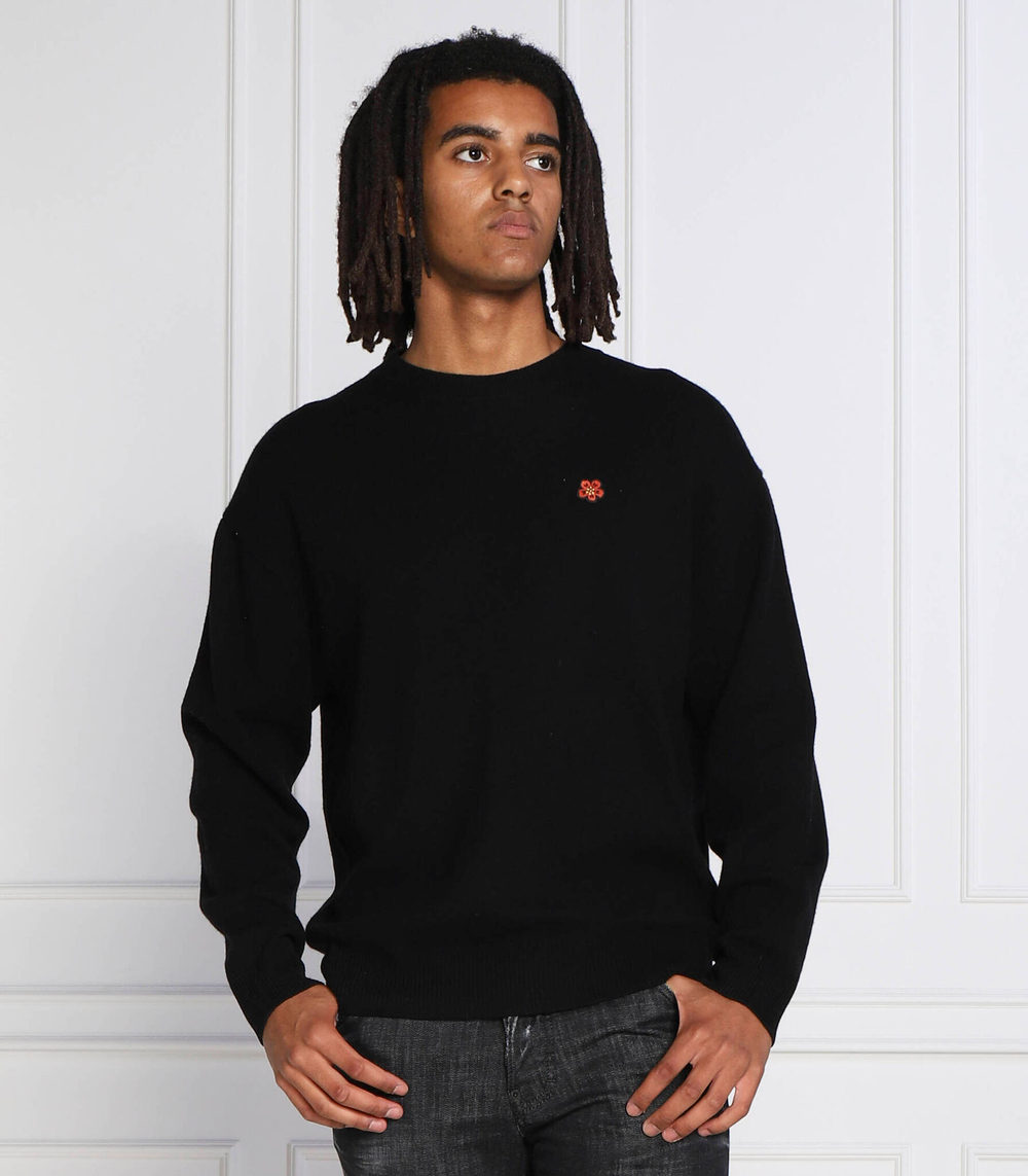 Хлопковый свитер kenzo paris Kenzo - черный(FC65PU3433LC)