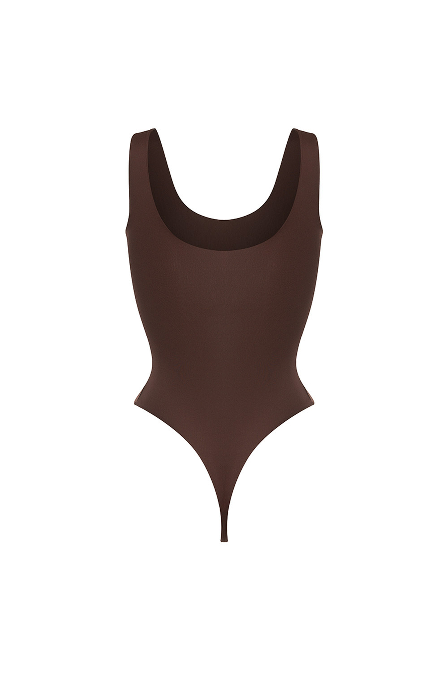 Боди на широких бретелях SKIN Шоколад