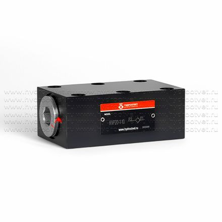 RVP20-1-10 - Обратный клапан для монтажа на плиту Ду20