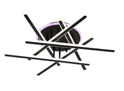 2900/620 BLACK+RGB (1) Люстра (RL)