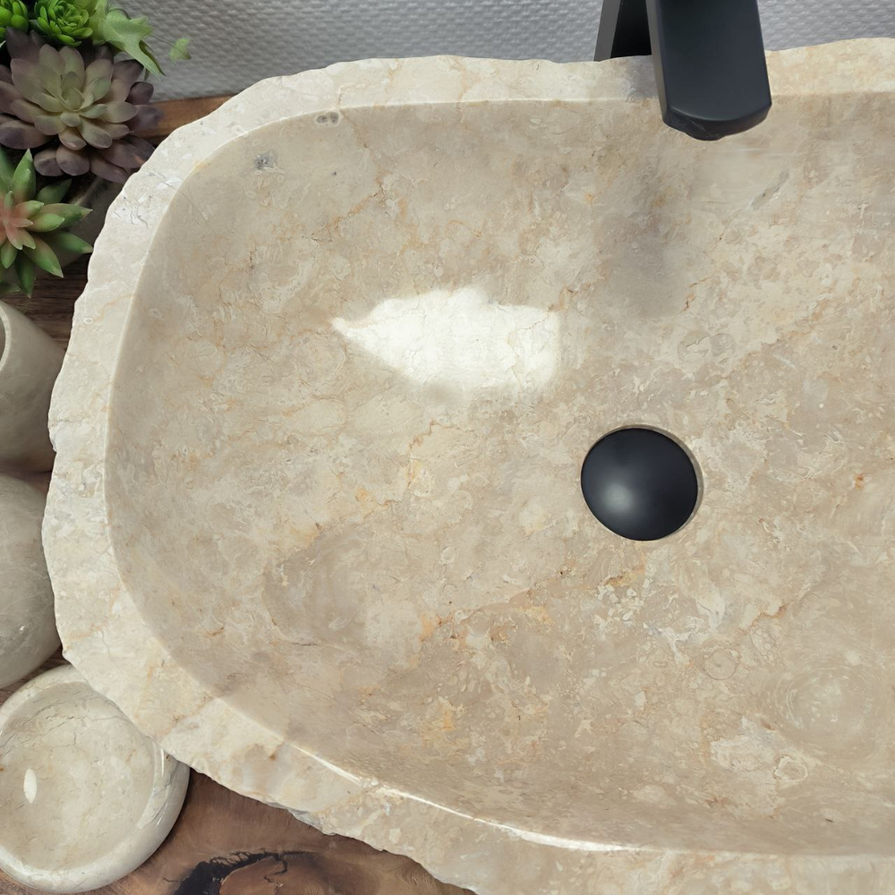 Раковина из мрамора Erozy Cream EM-62655 61*41*15 122
