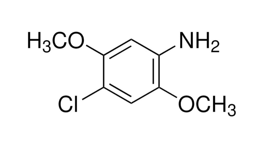 4-хлор-2,5-диметоксианилин структура формула