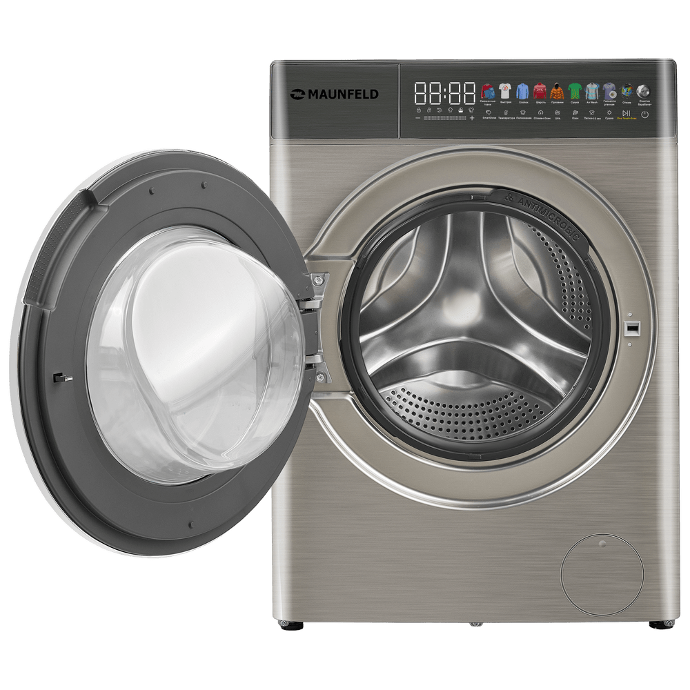 Стиральная машина c сушкой, инвертором и автодозированием  MAUNFELD MFWD14116S05 11 кг./6кг. сушка
