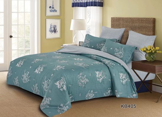 Полуторный комплект постельного белья Diva Afrodita, Арт.KB405, Сатин люкс, 70*70 см-2 шт.