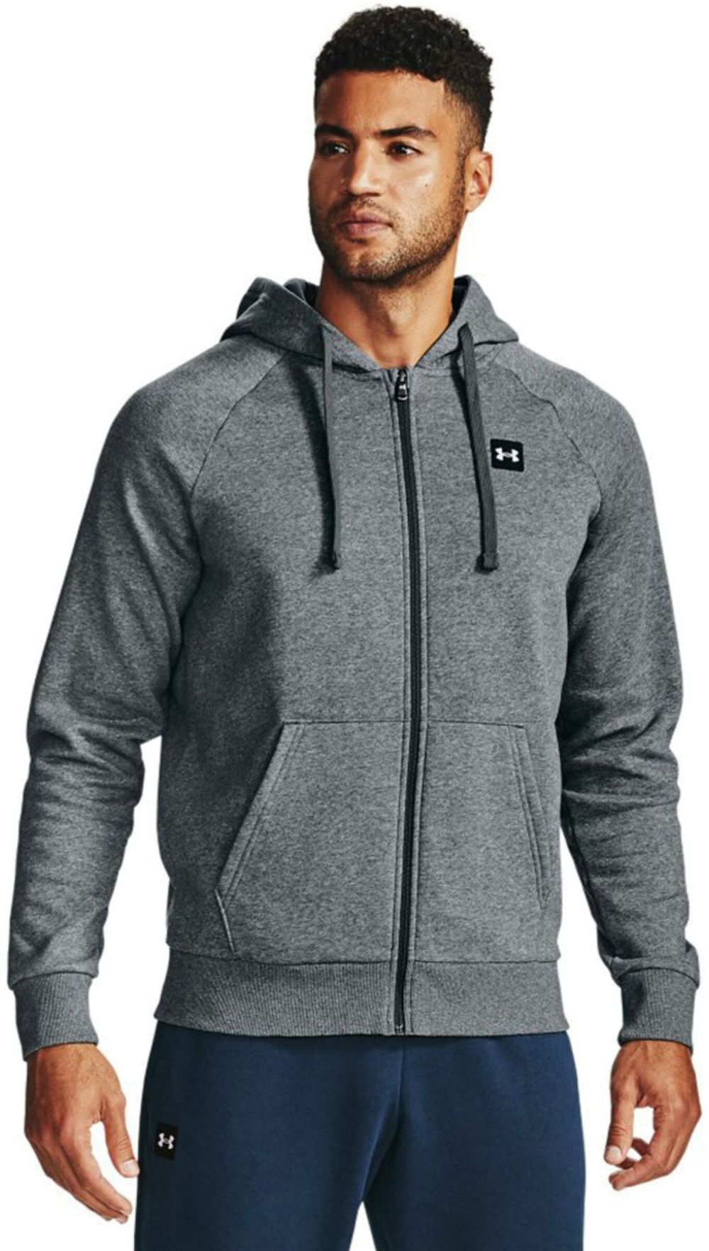 Толстовка UA Rival Fleece FZ Hoodie Толстовка UA Rival Fleece FZ Hoodie