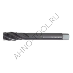 Метчик м/р М18х1,5 Р6М5/М2 DIN376 BLACK OXIDE, с винтовой канавкой, ТОЧИНТЕХ