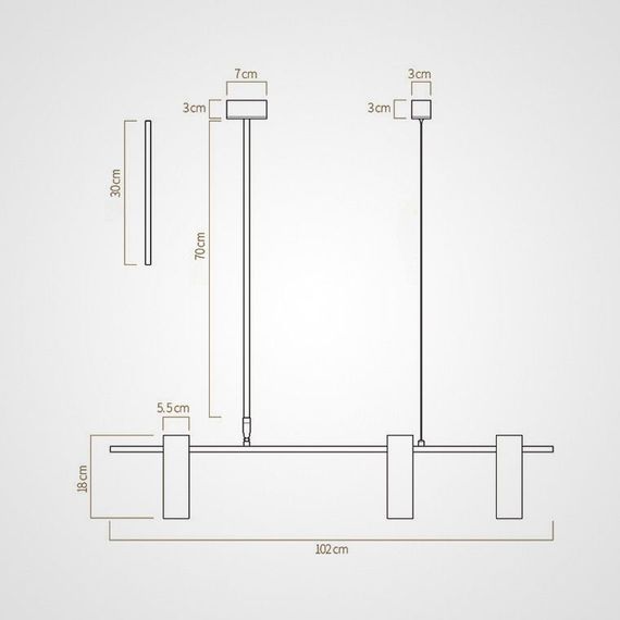 Подвесная люстра Imperium Loft Adis 212661-26