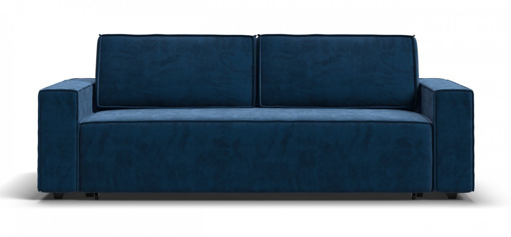 Диван Норд Велюр Монолит синий