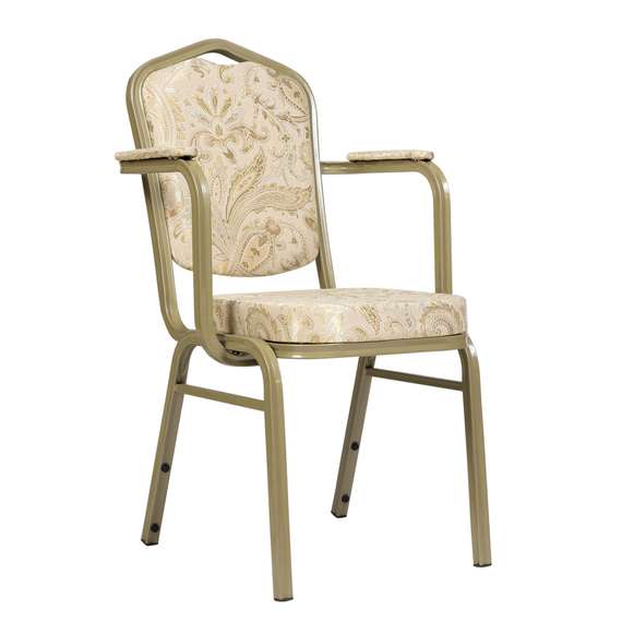 Стул Хит 25мм с подлокотниками, шампань, Афитап