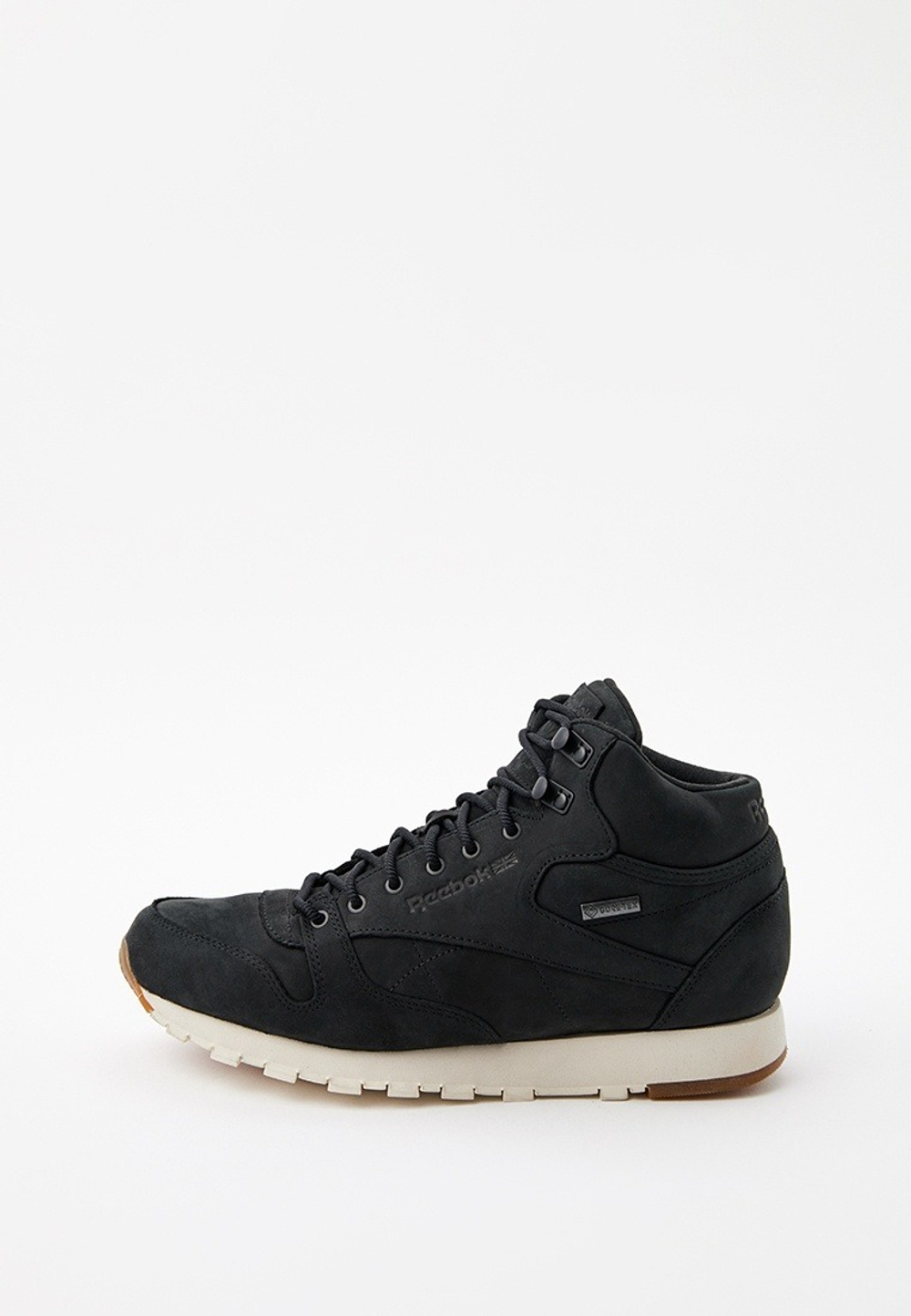 Кроссовки мужские REEBOK CL LTHR MID GTX-THI BLACK/PAPERWHITE-GUM