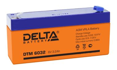 Аккумуляторы Delta DTM 6032 - фото 1