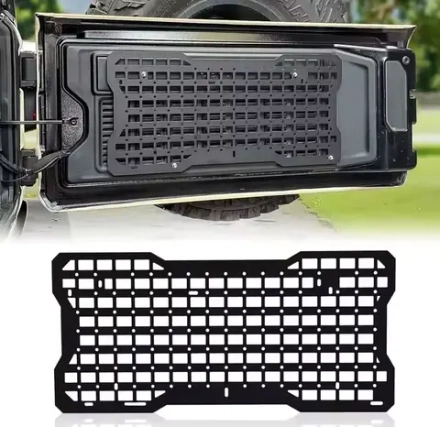 Molle панель на заднюю дверь для Jeep Wrangler JL 2018-2024+ Джип Вранглер органайзер