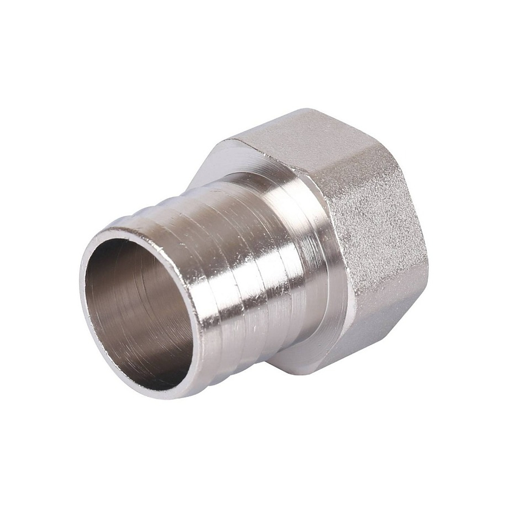 Штуцер с внутренней резьбой STOUT SFT 0066 - 1" x 30 мм (латунь никелированная)