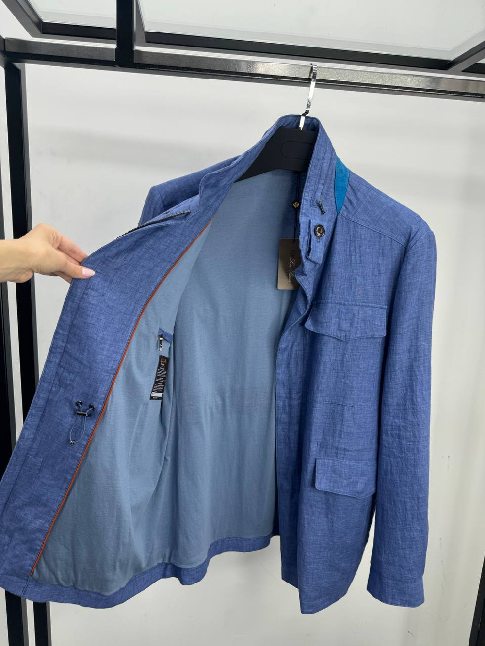 Льняная ветровка Loro Piana
