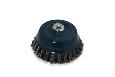 Кордщетка чашеобразная стальная витая для УШМ 100мм (М14) Forsage F-BWC104