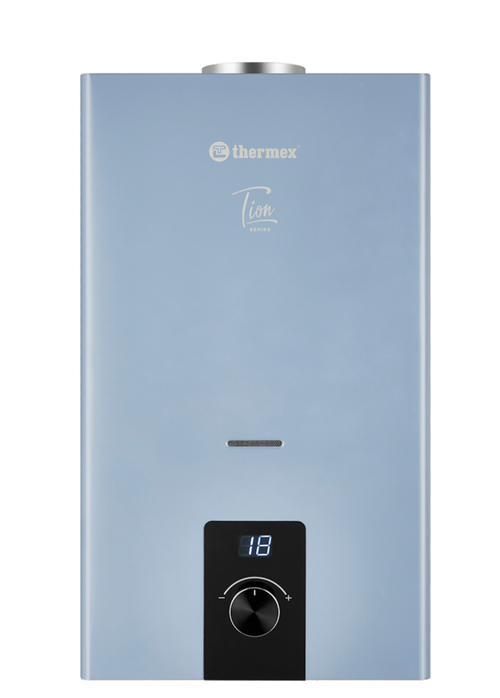 Водонагреватель газовый проточный THERMEX T 20 D (silver Grey)