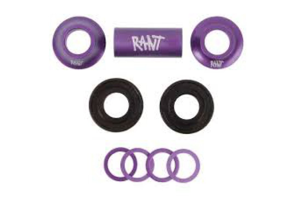 BMX Каретка Rant Bang Ur Mid 90's Purple 19mm