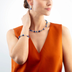 Серьги Blue Coeur de Lion
