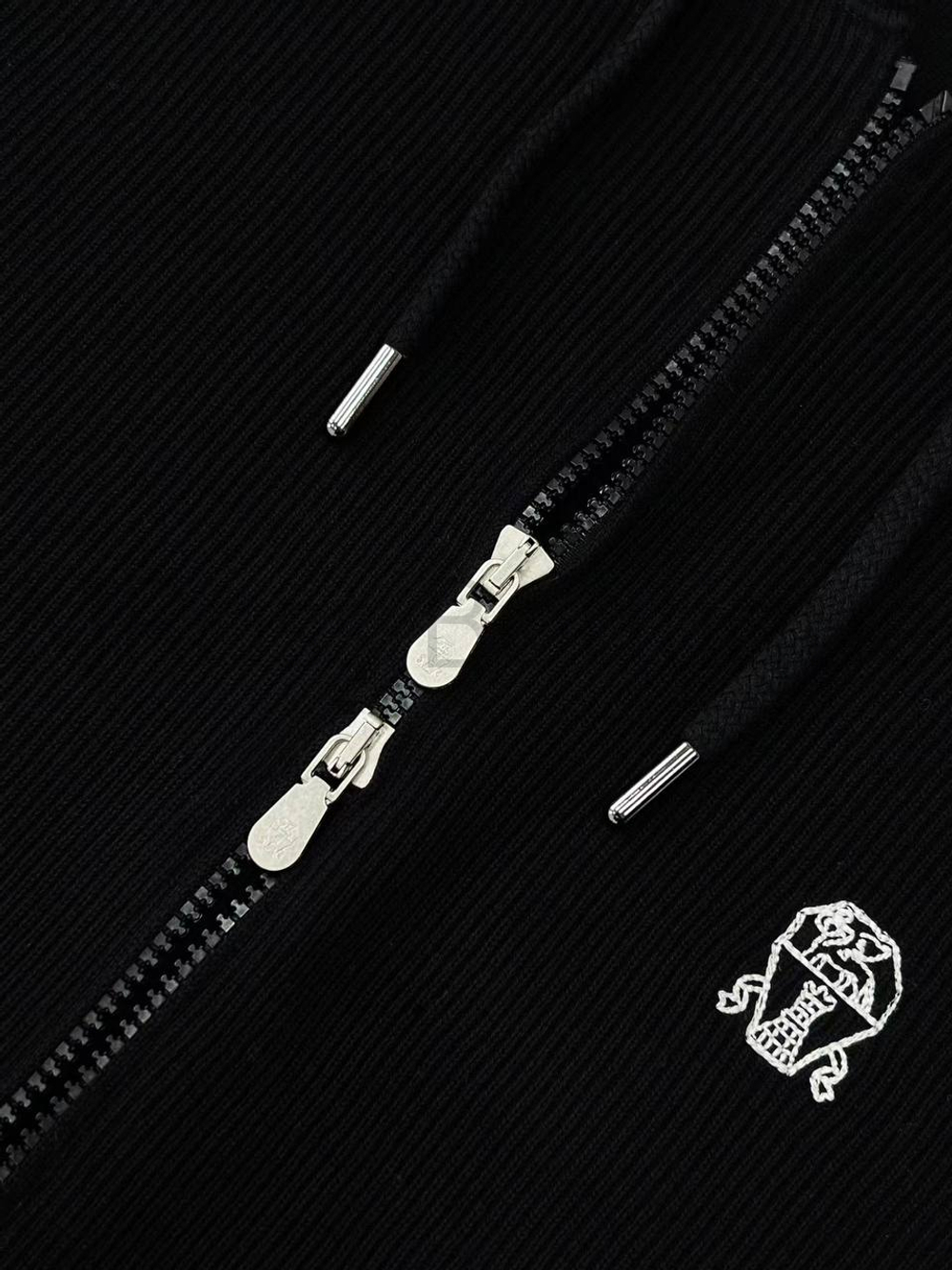 Мужской черный спортивный костюм Brunello Cucinelli