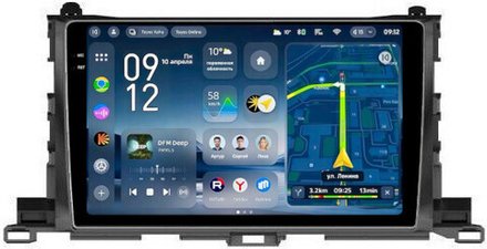 Магнитола для Toyota Highlander 3 XU50 2013-2020 - Teyes CC4-PRO монитор 10.36" 2K QLED на Android 13, Snapdragon 778G, AI, CarPlay, DSP, 4G SIM-слот