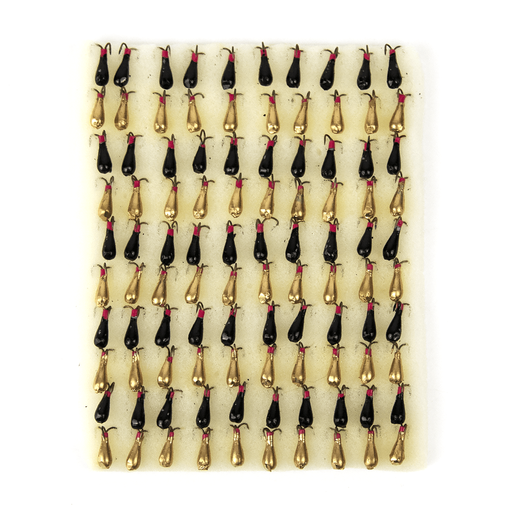 Мормышка "Чертик" литой гладкий с отверстием (0.5гр)