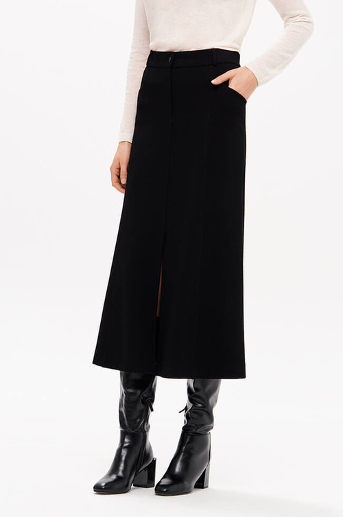 4899 Юбка женская (черный)