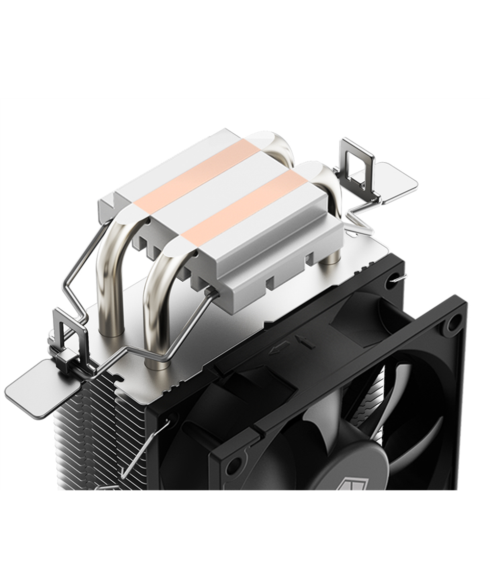 ID-COOLING SE-802-SD V3 LGA1700/1200/115X/AM5/AM4 (40шт/кор, TDP 95W, 2 тепл.трубки прямого контакта, FAN 80mm) RET