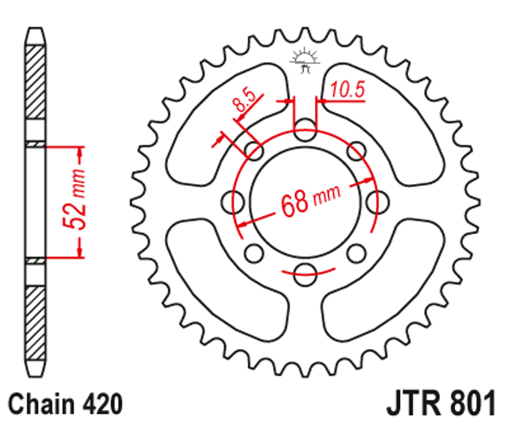 Звезда JTR801.54