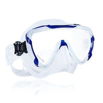 Маска Marlin Enjoy прозрачный/синий
