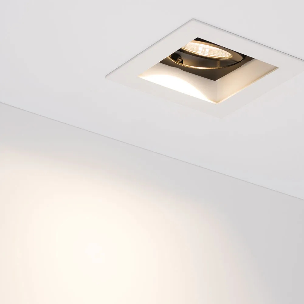 Светильник CL-KARDAN-S102x102-9W Warm (WH-BK, 38 deg) (Arlight, IP20 Металл, 3 года) 024126