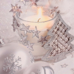 Пакет подарочный «Серебряная нежность» 44*31*12 см