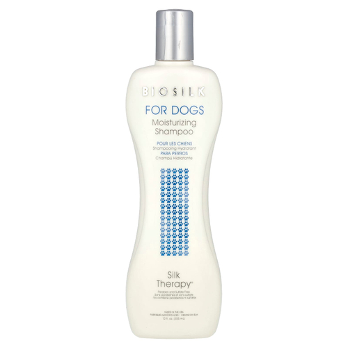 Biosilk, Silk Therapy, увлажняющий шампунь для собак, 12 жидк. унц. (355 мл)