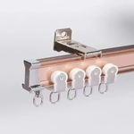 Изогнутый потолочный карниз для штор, алюминий