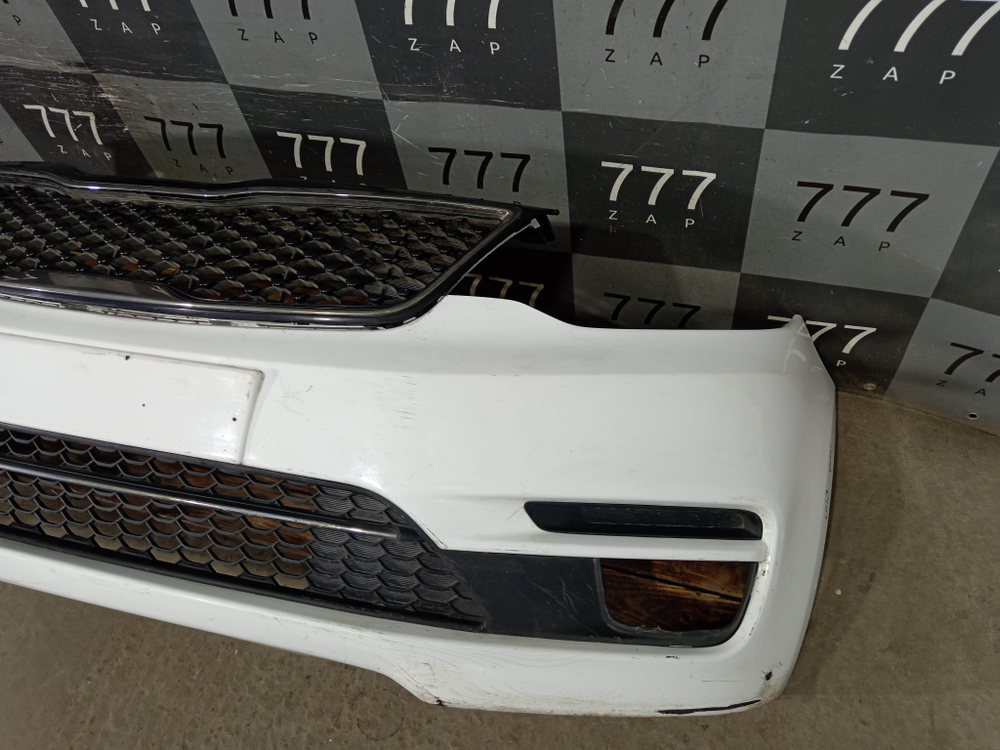 Бампер передний в сборе Kia Rio 3 (QB) 15-17 Б/У Оригинал 865114Y500