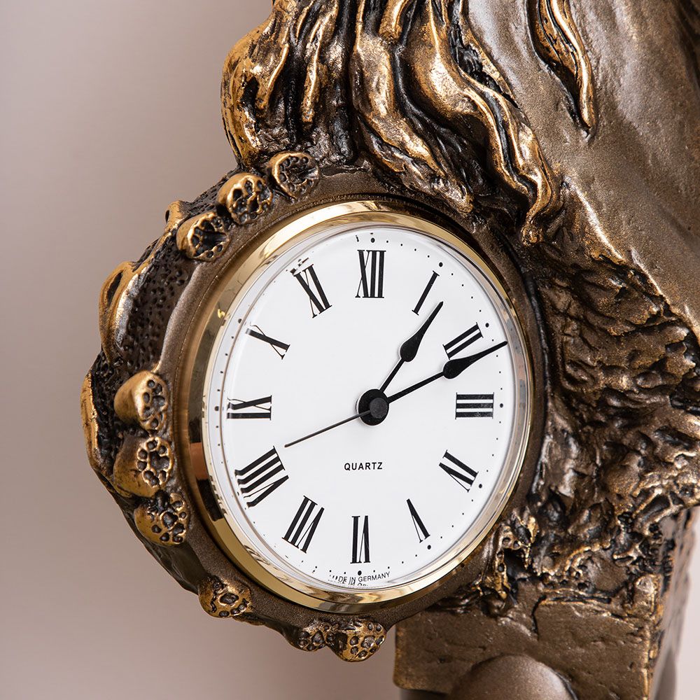 Часы настольные Фабилус Бронза