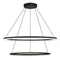 SL1018.403.02 Светильник подвесной ST-Luce черный/прозрачный LED 1*96W 4000K EUCLIDICS