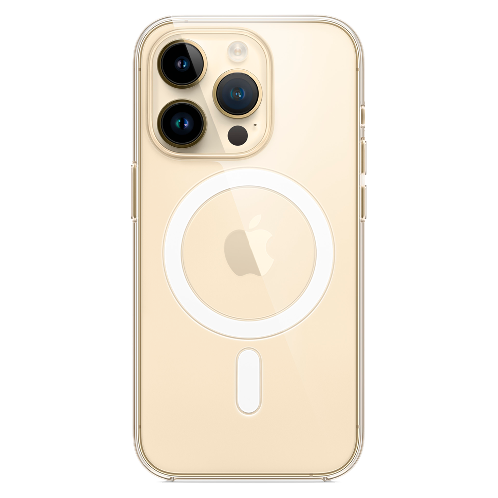 Прозрачный чехол с поддержкой MagSafe Apple Clear Case для iPhone 14 Pro