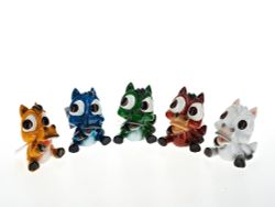 Копилка декоративная "Лошадка" 9*7,5*10,5см. (5видов) (подарочная упаковка)