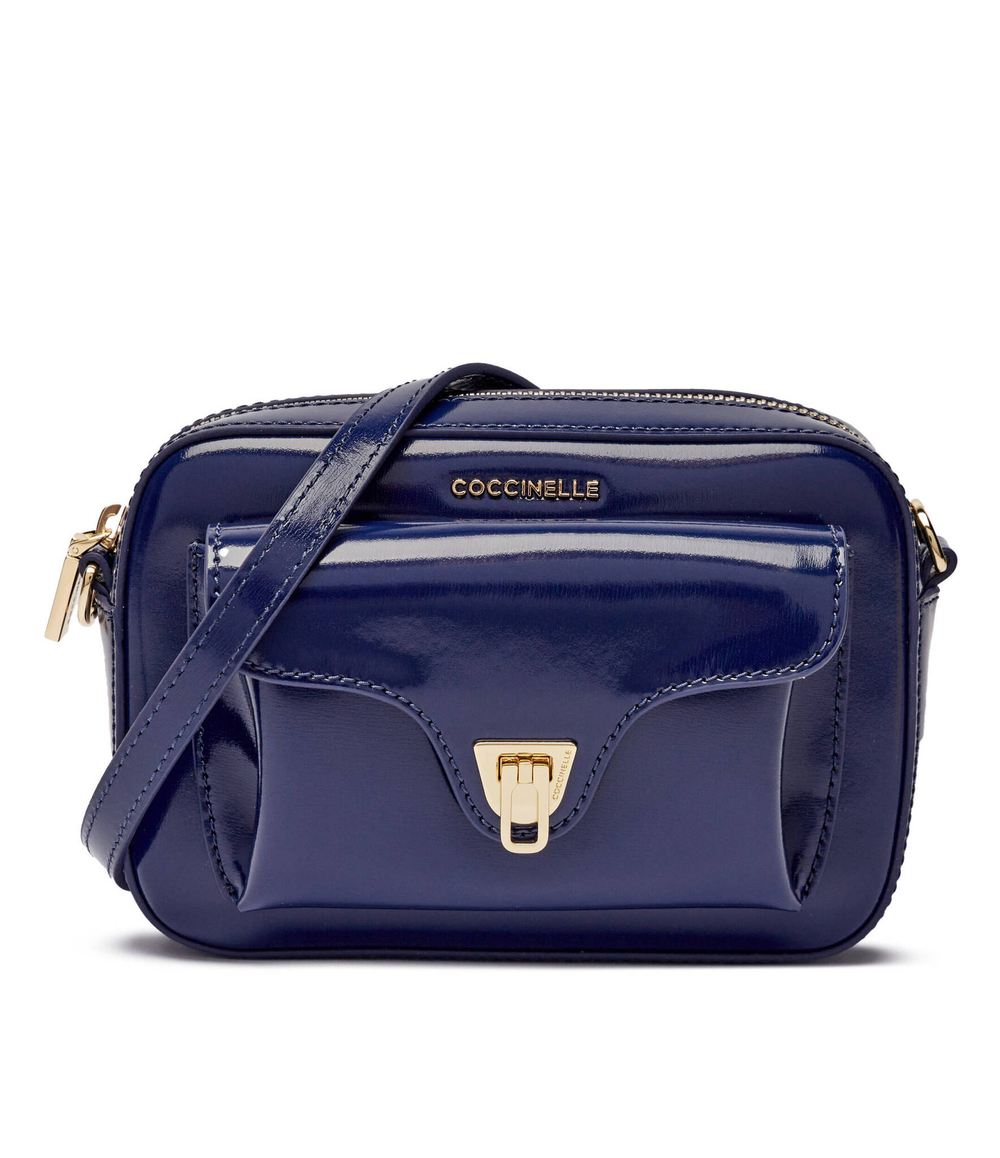 Кожаная сумка-мессенджер Coccinelle - темно-синий(E1 R88 55 04 01)