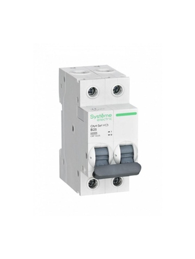 Выключатель автоматический модульный 2п B 25А 4.5кА City9 Set 230В SE C9F14225